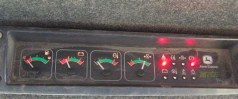 john deere skid steer warning lights